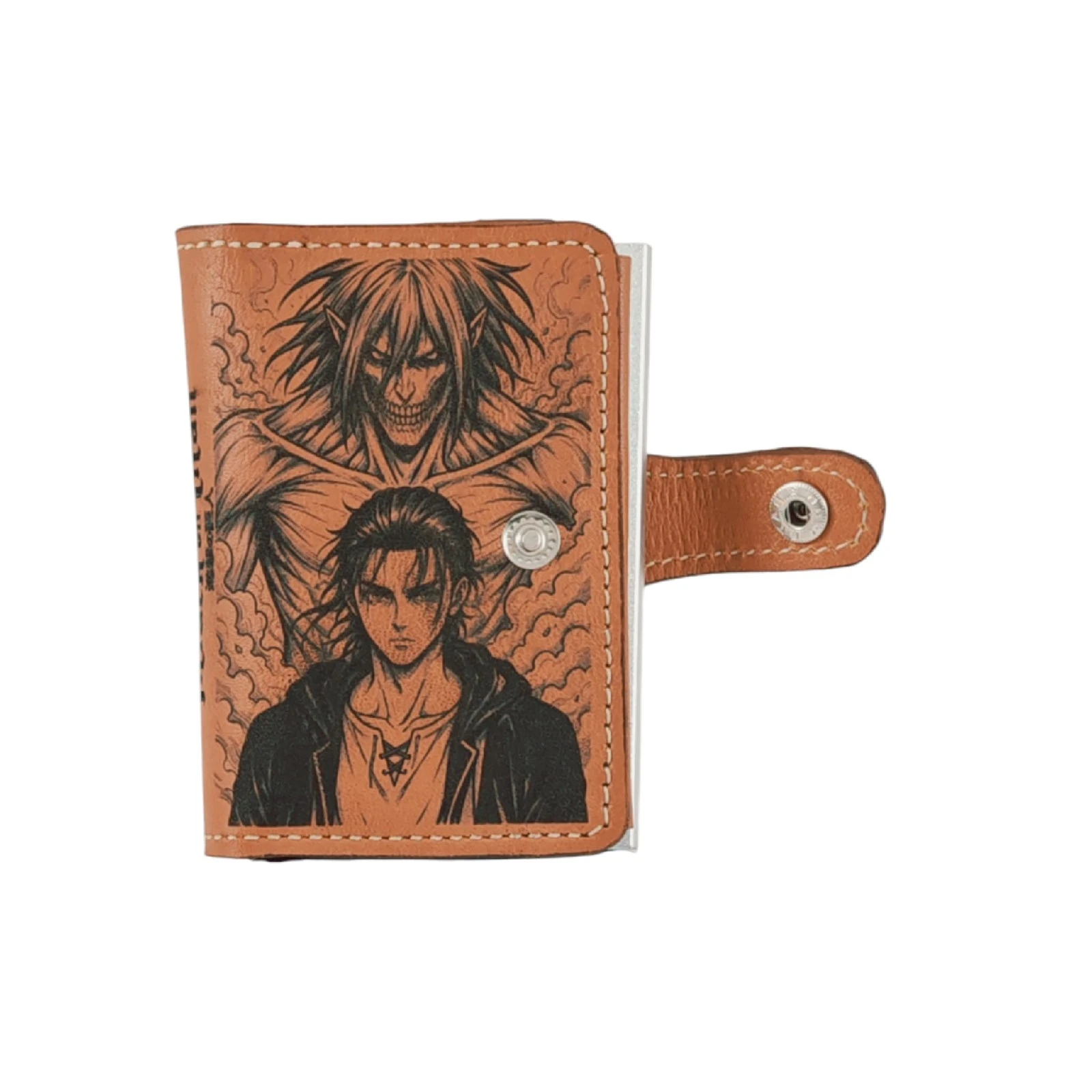 Tarjetero de Cuero "Attack on Titan: Eren & Levi Edition" 4