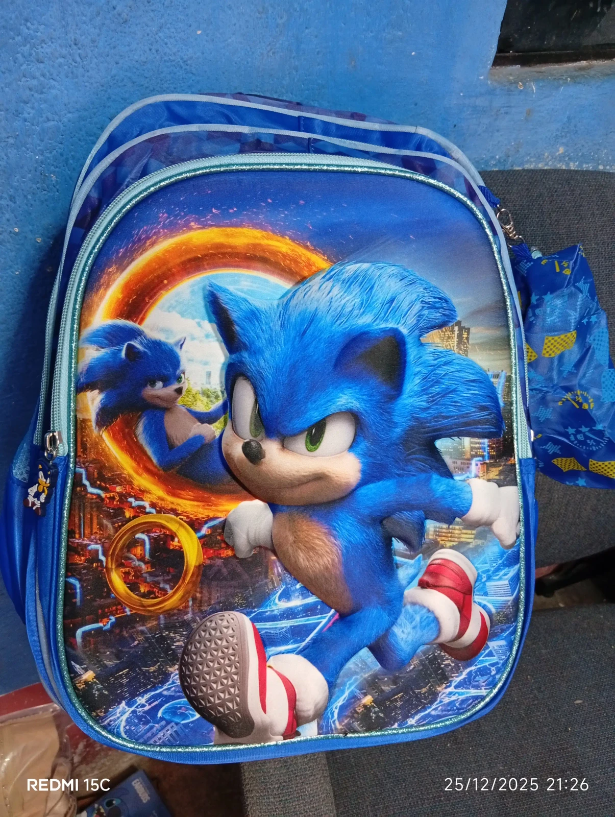 Mochila escolar 3D niño/niña 3