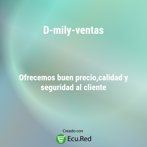 D-mily-ventas