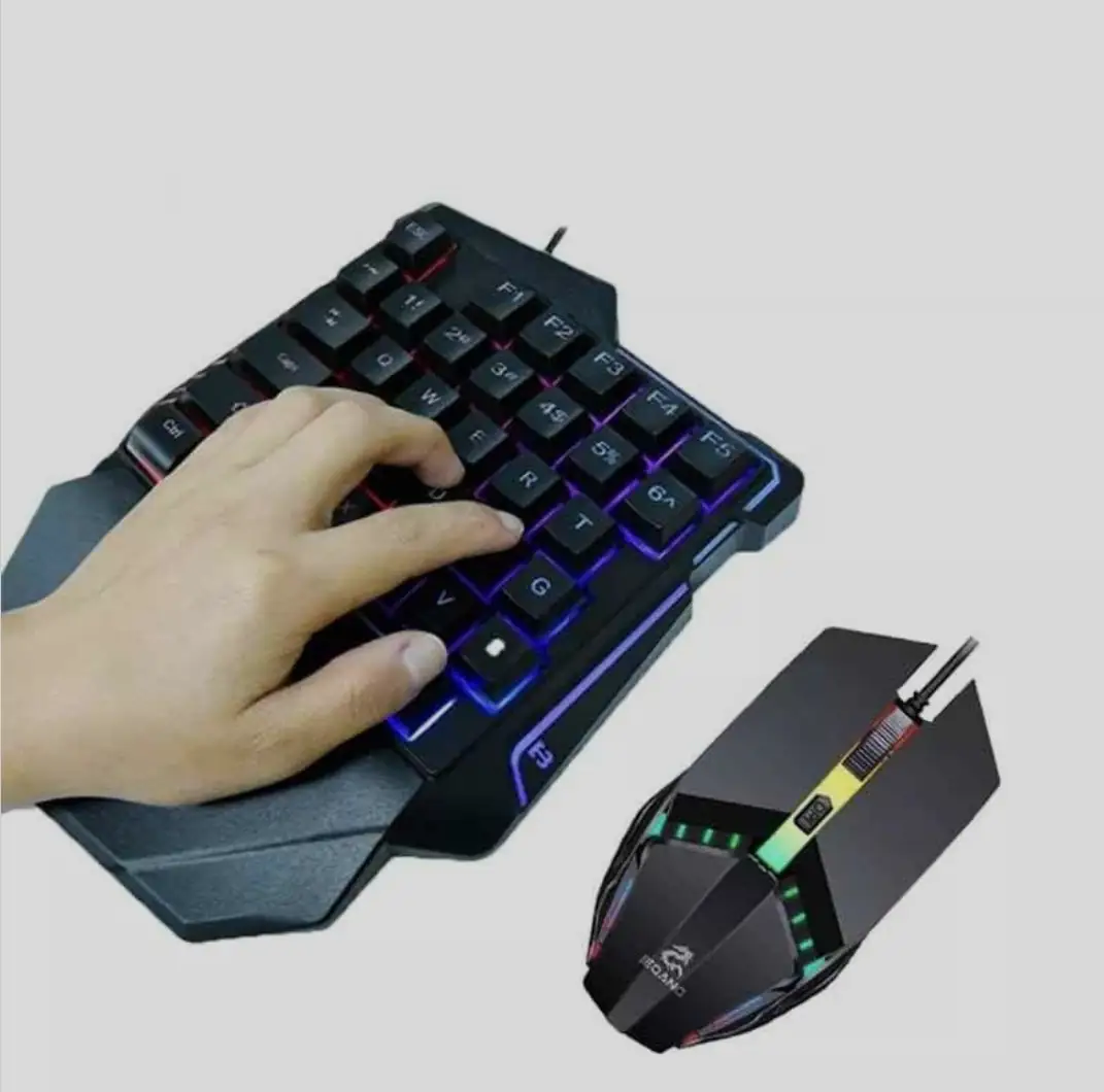 🌺 Kid Teclado de una mano RGB 2