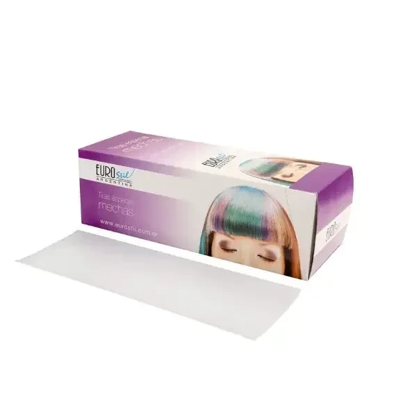 Caja 80 tiras especial mechas aluminizadas 300*110 EU53339