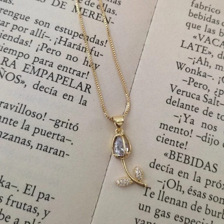 CADENA TULIPÁN BRILLANTE  2