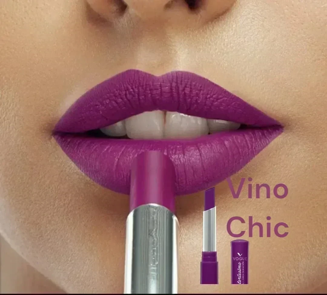 vogue labial colorisimo barra vino chic