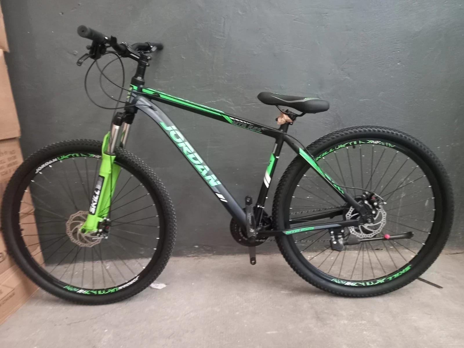 BICICLETA JORDAN ROD 29 VERDE SHIMANO TALLE M