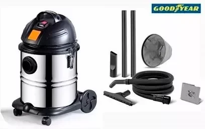 Aspiradora Good Year Industrial 30Lts 1400w Soplador Liquido 3