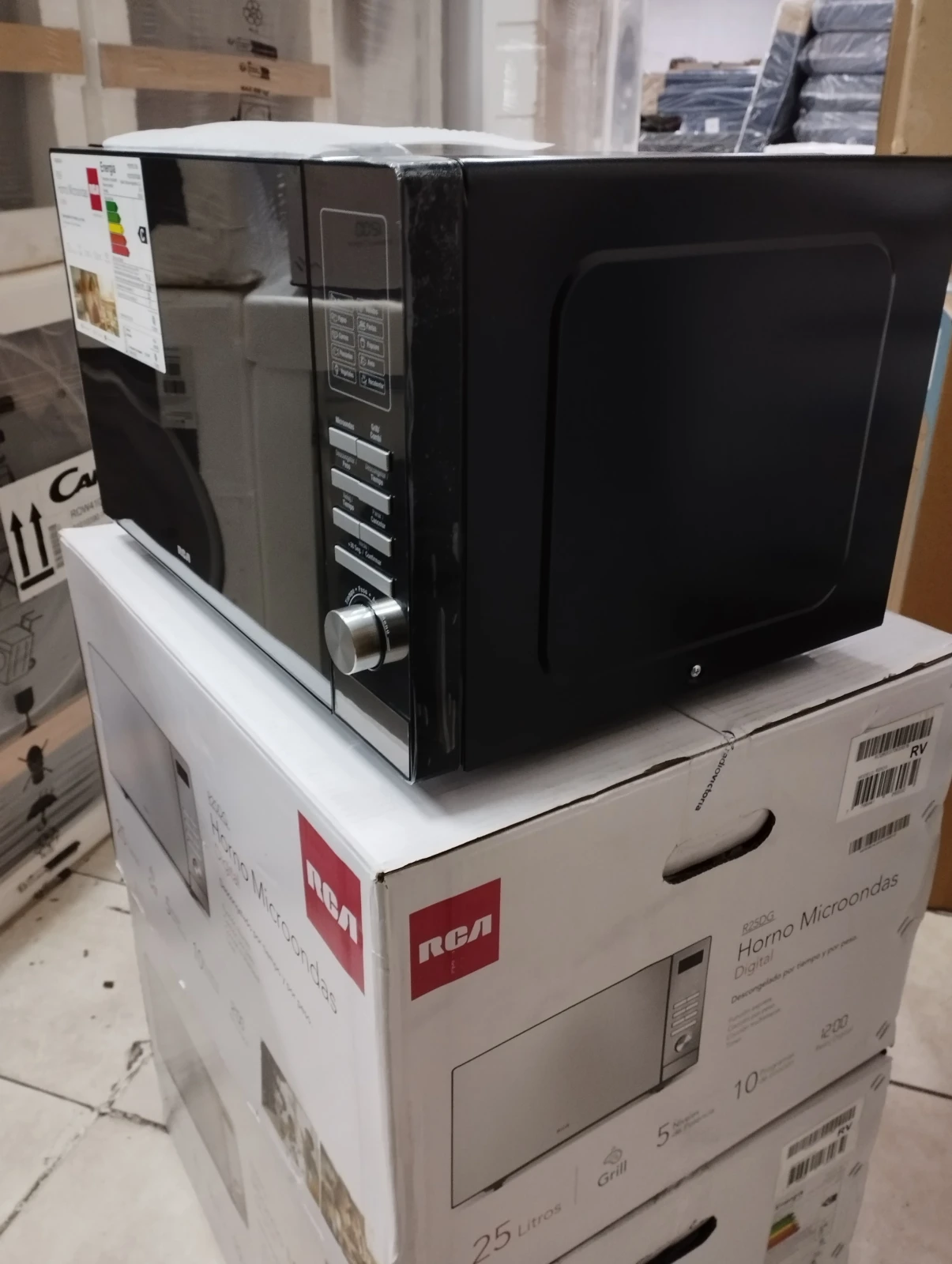 Microondas RCA Digital 25Lts. C/Grill R25DG 3
