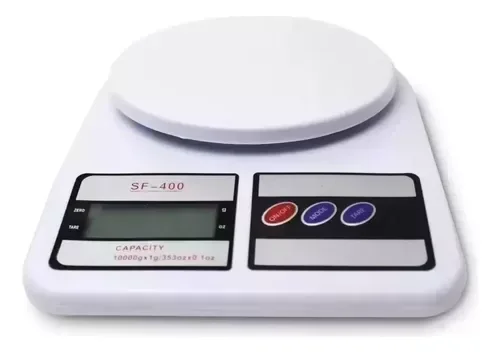 Balanza Digital EIFFEL 1Gramo - 4Kg. Blanco 2