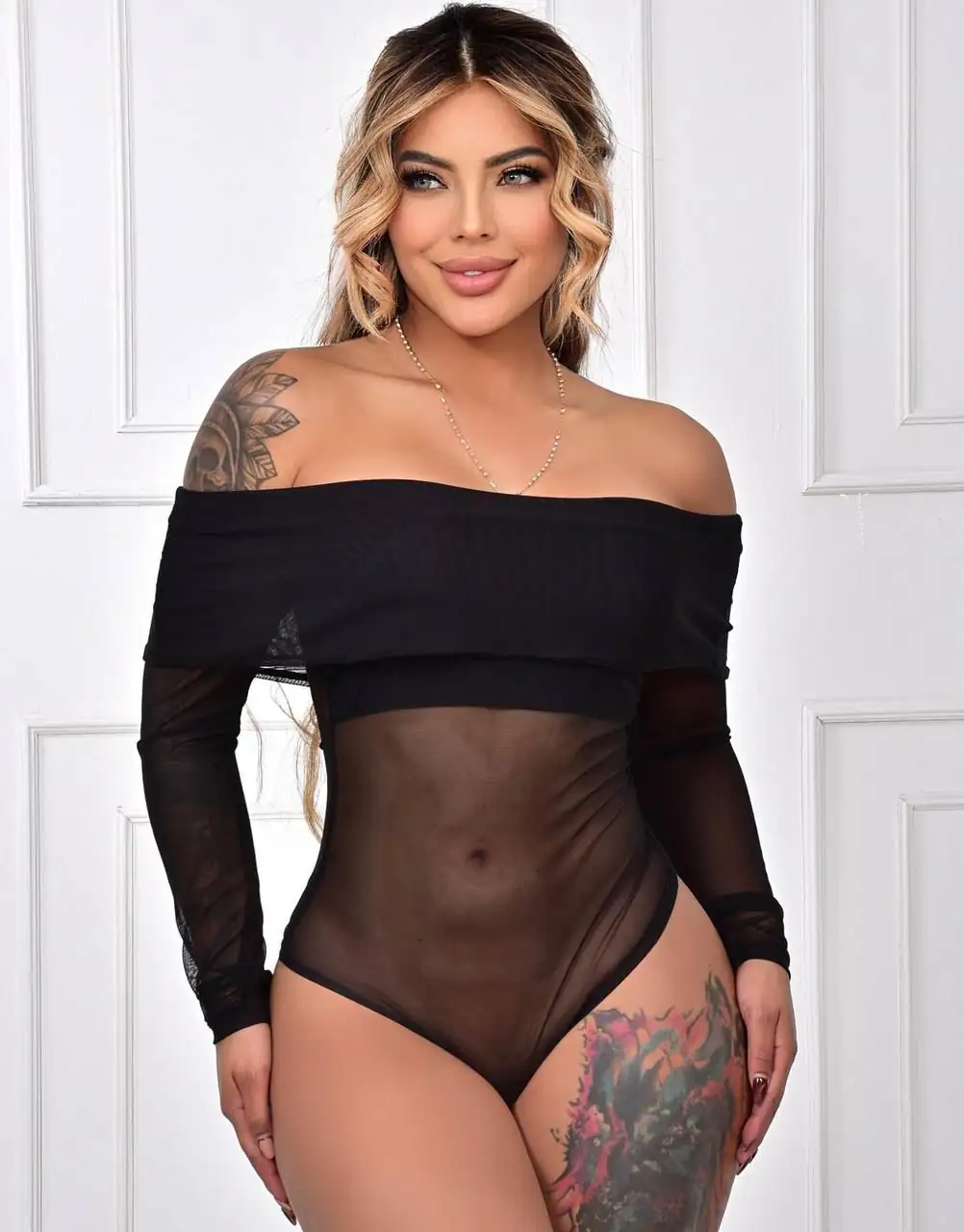 Hermoso Body 🩱💕con transparencia 😍