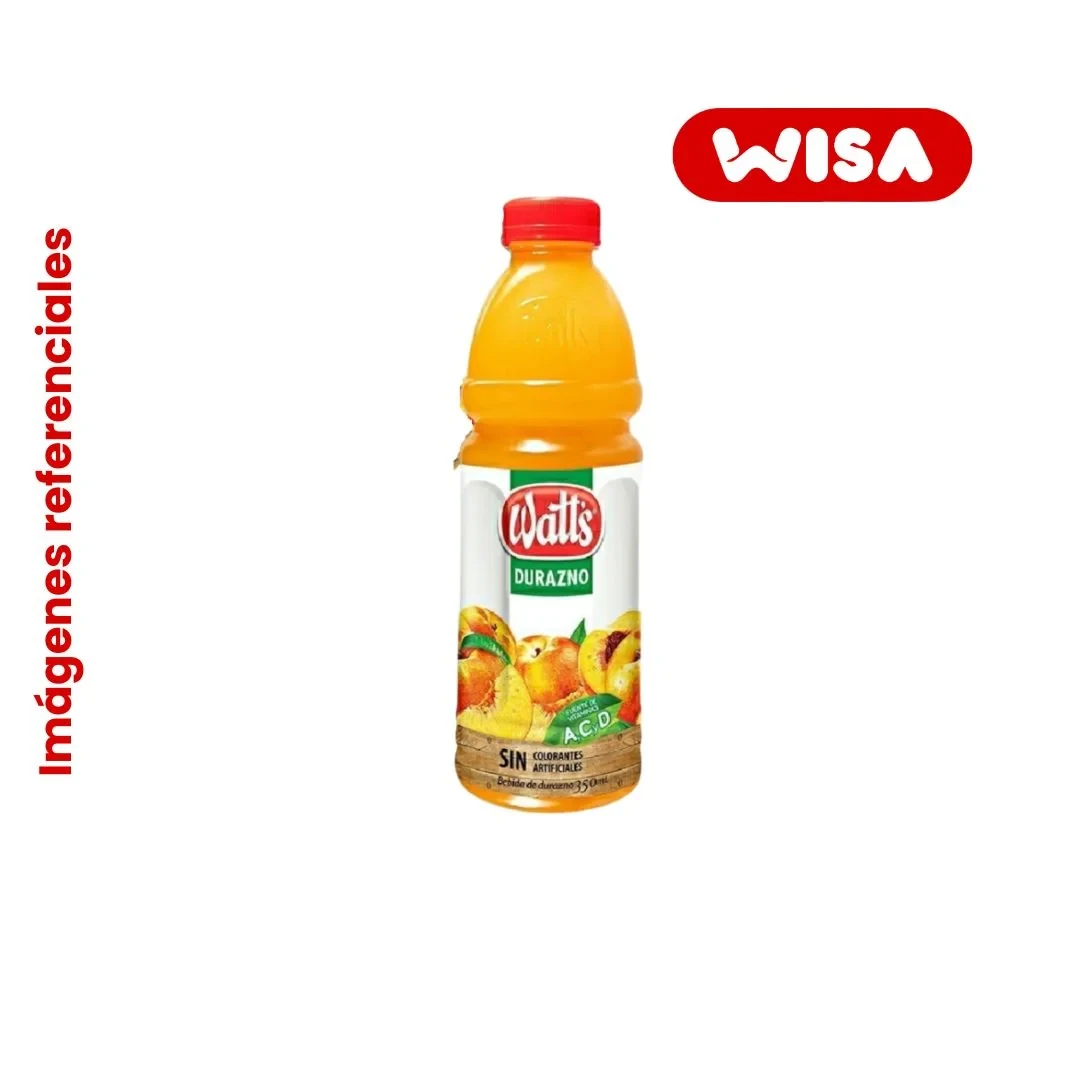 Jugos Watts Durazno Botella 350 ML