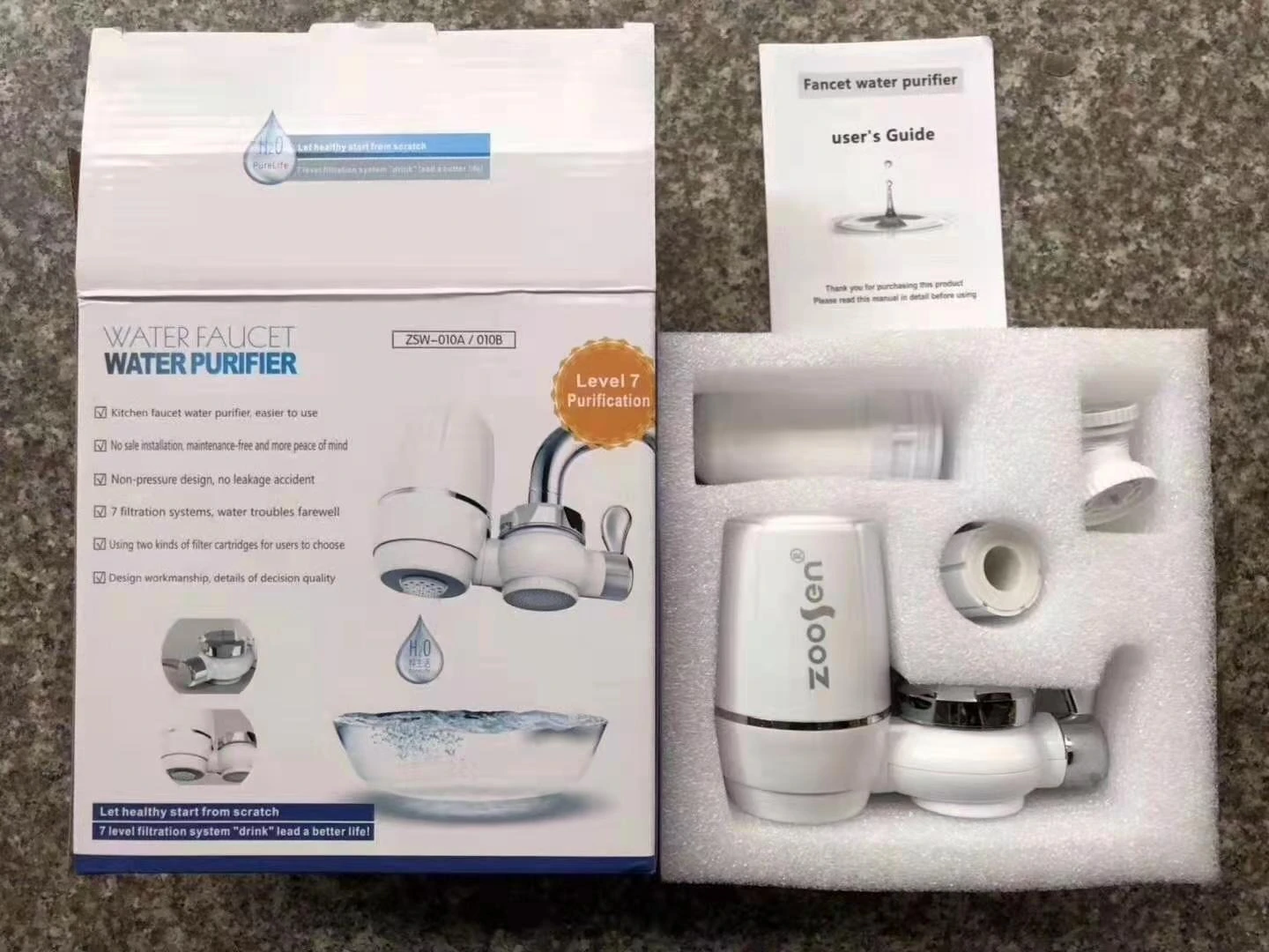 Filtro de agua para grifo con ceramica  2