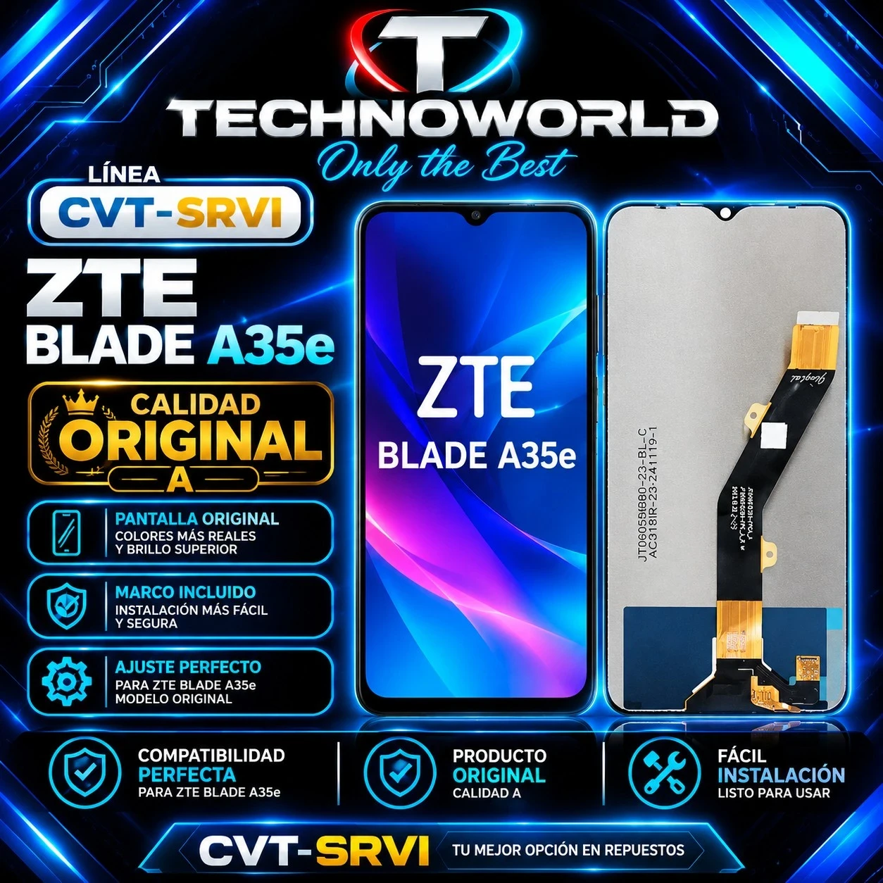 Mod cvt Zte Blade A35e A orig