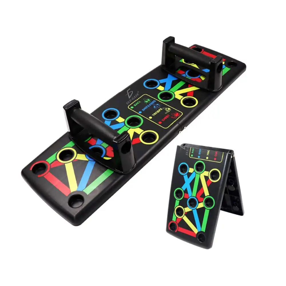Barra Portátil Board Fitness Muscular De Lagartijas  2