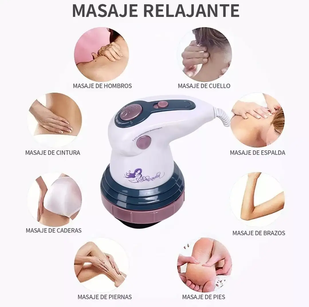 Masajeador Eléctrico Infrarrojo Para Grasa Multifuncional 