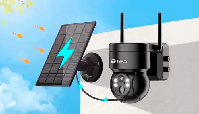 CAMARA TEROS TE90603N SMART SOLAR PTZ 
