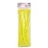 un limpia pipas amarillo  terciopelo 