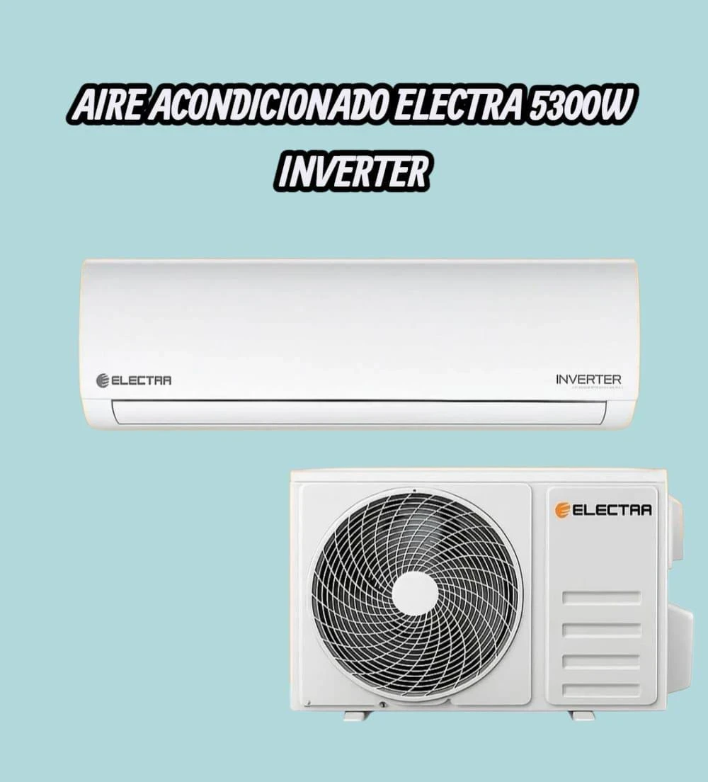 AIRE ACONDICIONADO ELECTRA 5200W INVERTER FRIO/CALOR 