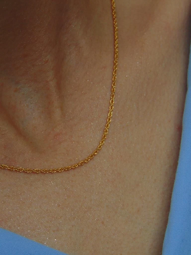 CADENA ORO LAMINADO 18K LAZO 1MM |LARGO 45CM  2