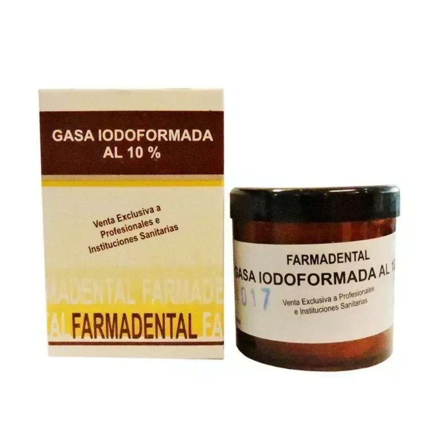 GASA IODOFORMADA AL 10% Farmadental