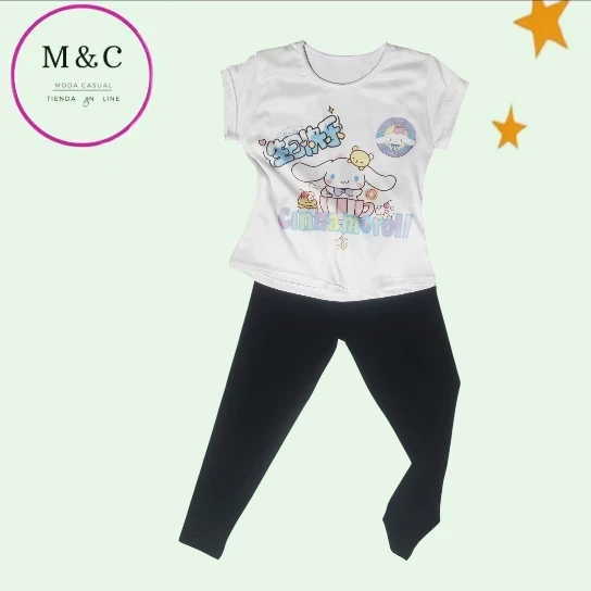 Conjunto T-G niña 2