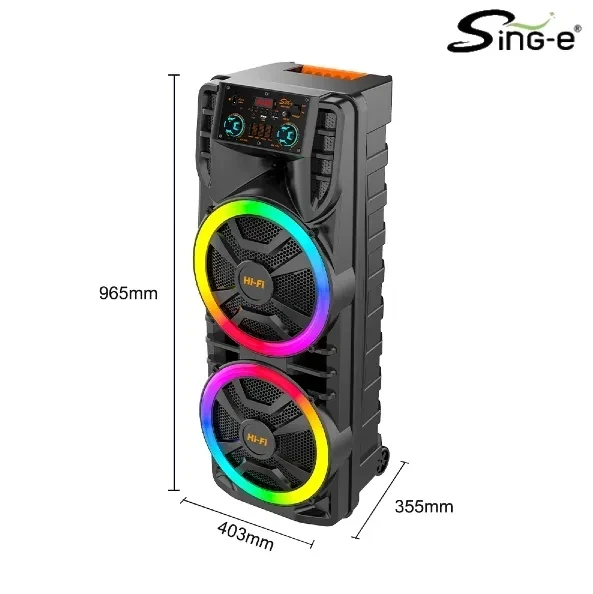 Parlante Bluetooth / 97cm / 1 Micro / Control 2
