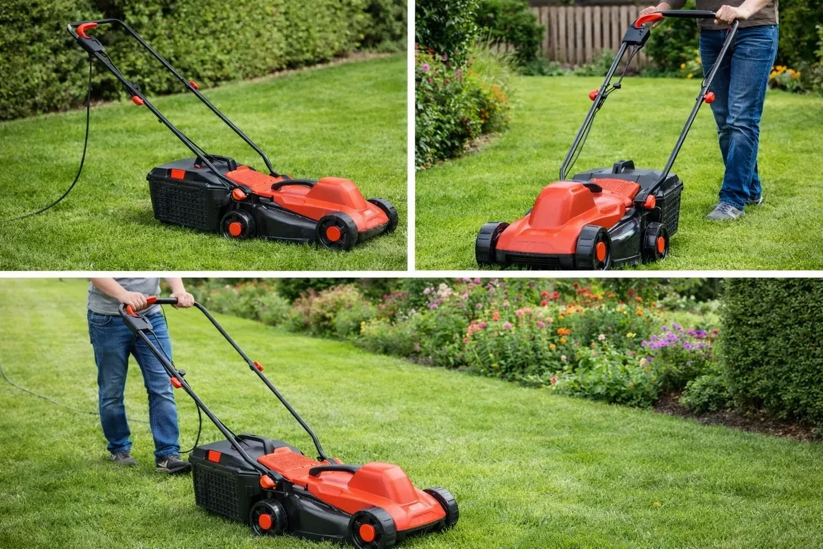 Cortadora De Pasto Omaha Eléctrica 1600w  CCE-1600 2