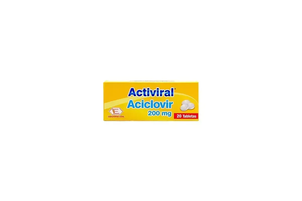 ACTIVIRAL 200 MG X 20 ACICLOVIR