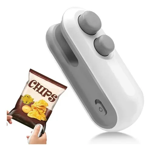 Mini Máquina Selladora Portátil Sellador Bolsa Alimento Usb 4