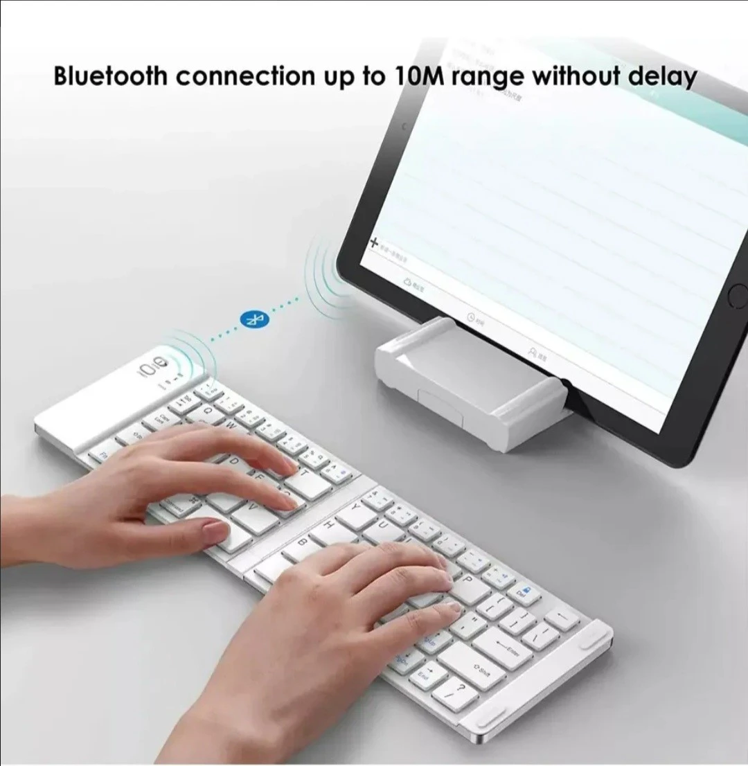 Mini Teclado Inalambricc Plegable Portatil, Bluetooth 8