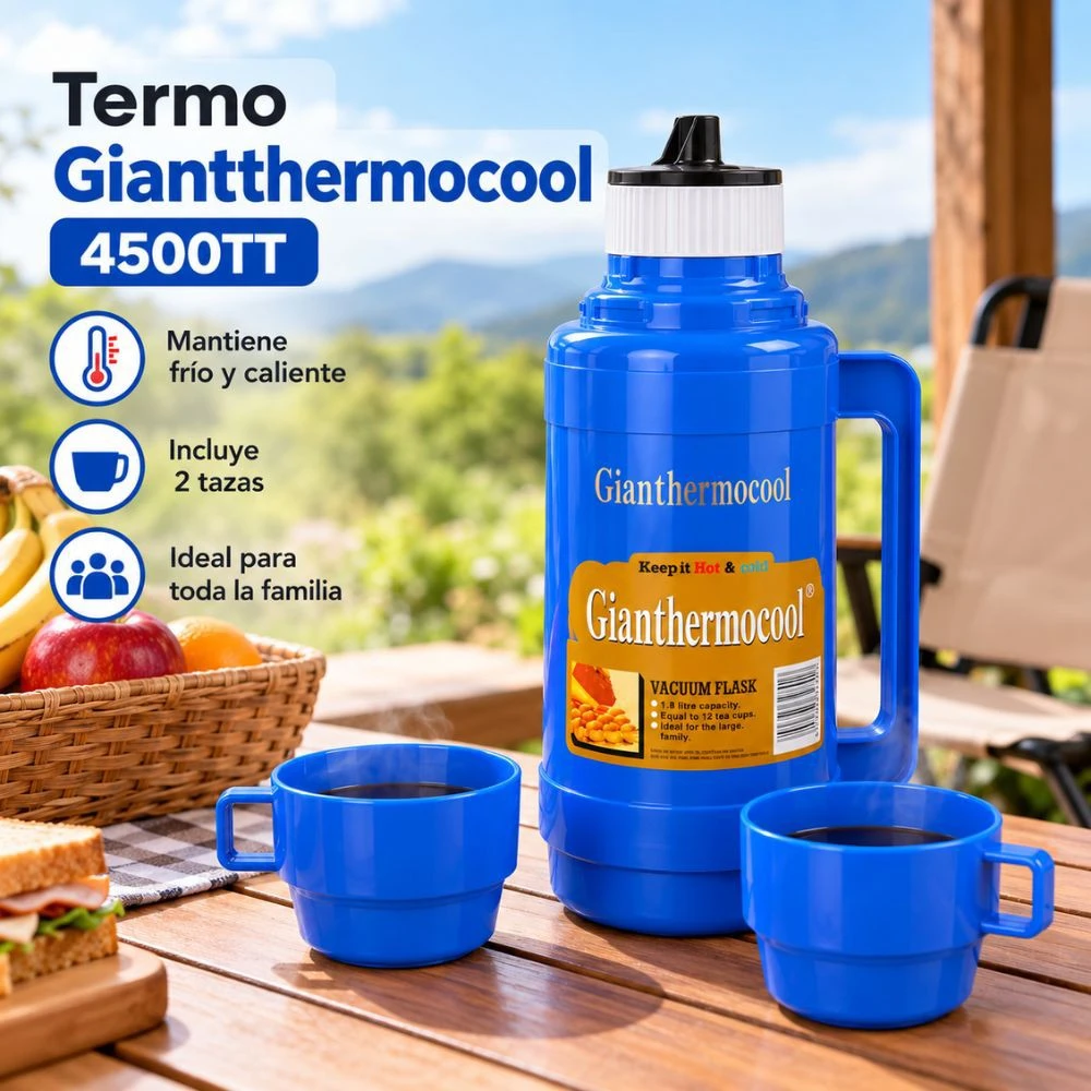 Termo 1.8L con Interior de Vidrio