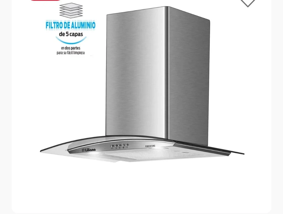 🔥 Campana de Cocina Liliana KC994 – Puredesign (60 cm)