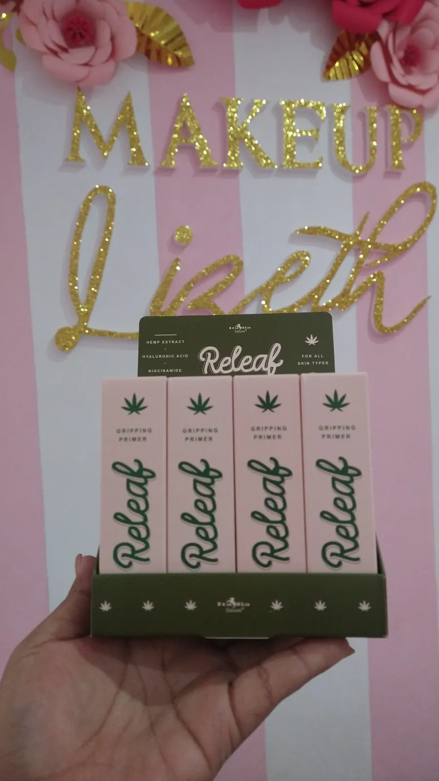 Releaf gripping primer