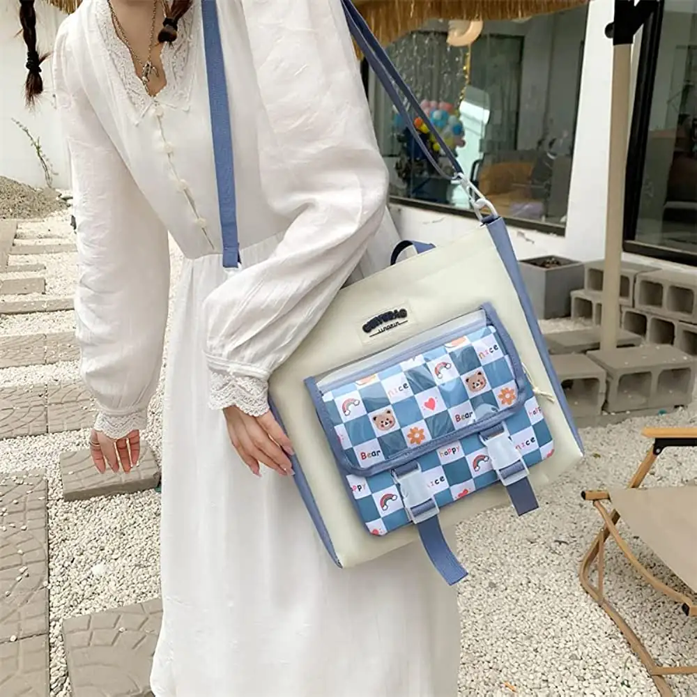 Juego De Mochila 4 Compartimentos, Bolsa De Mano Y 3 Bolsas Chicas 3