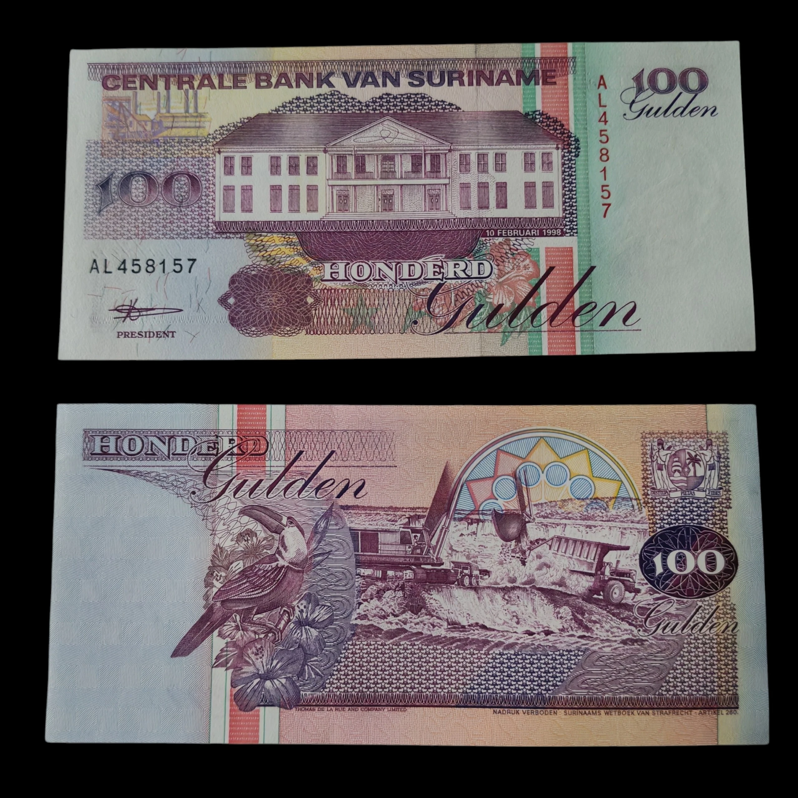 ° Suriname 100 gulden UNC