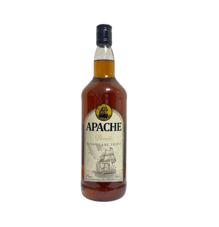 RON APACHE SUGAR CANE DORADO 30% LITRO 