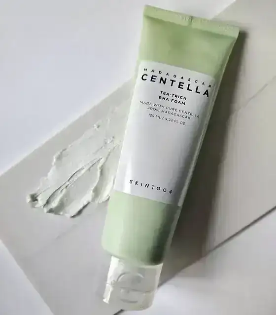 Madagascar Centella Tea-Trica Bha Espuma Limpiadora