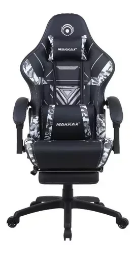 Silla Makkax Gray / Camo GAMER