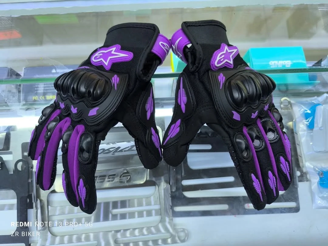 GUANTES ALPINESTARS MORADO 