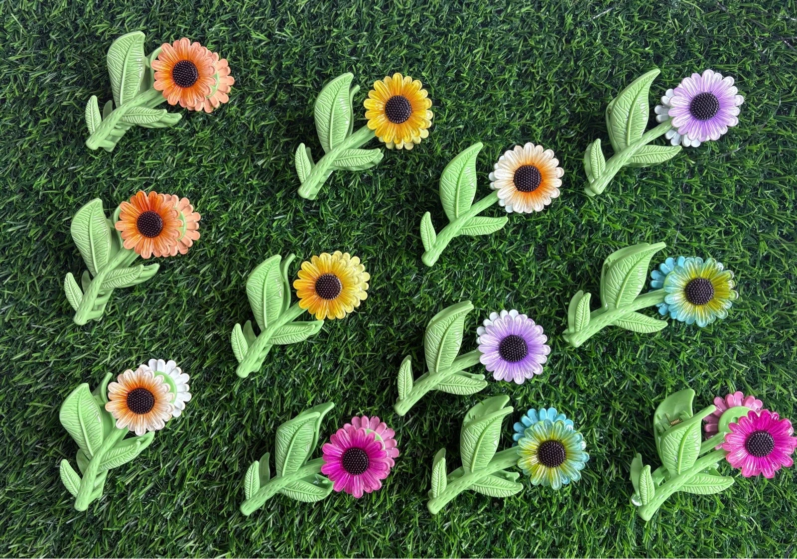 Docena de pinza girasol 4