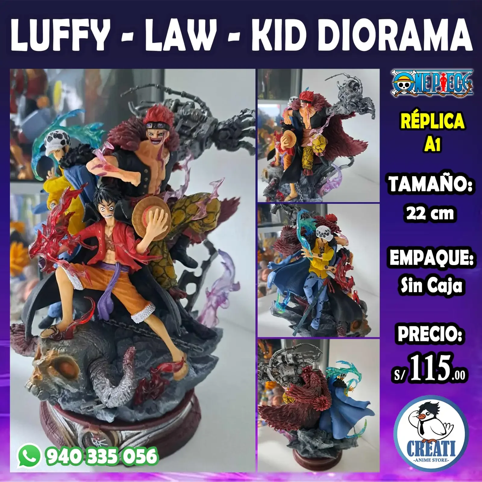Luffy kid y Law