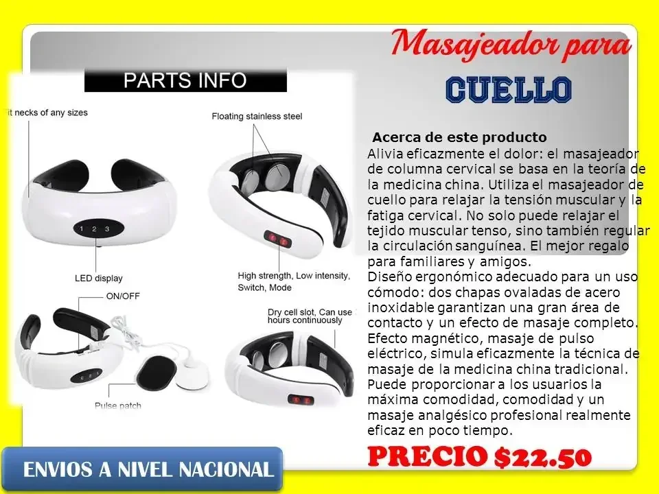 Masajeador de cuello