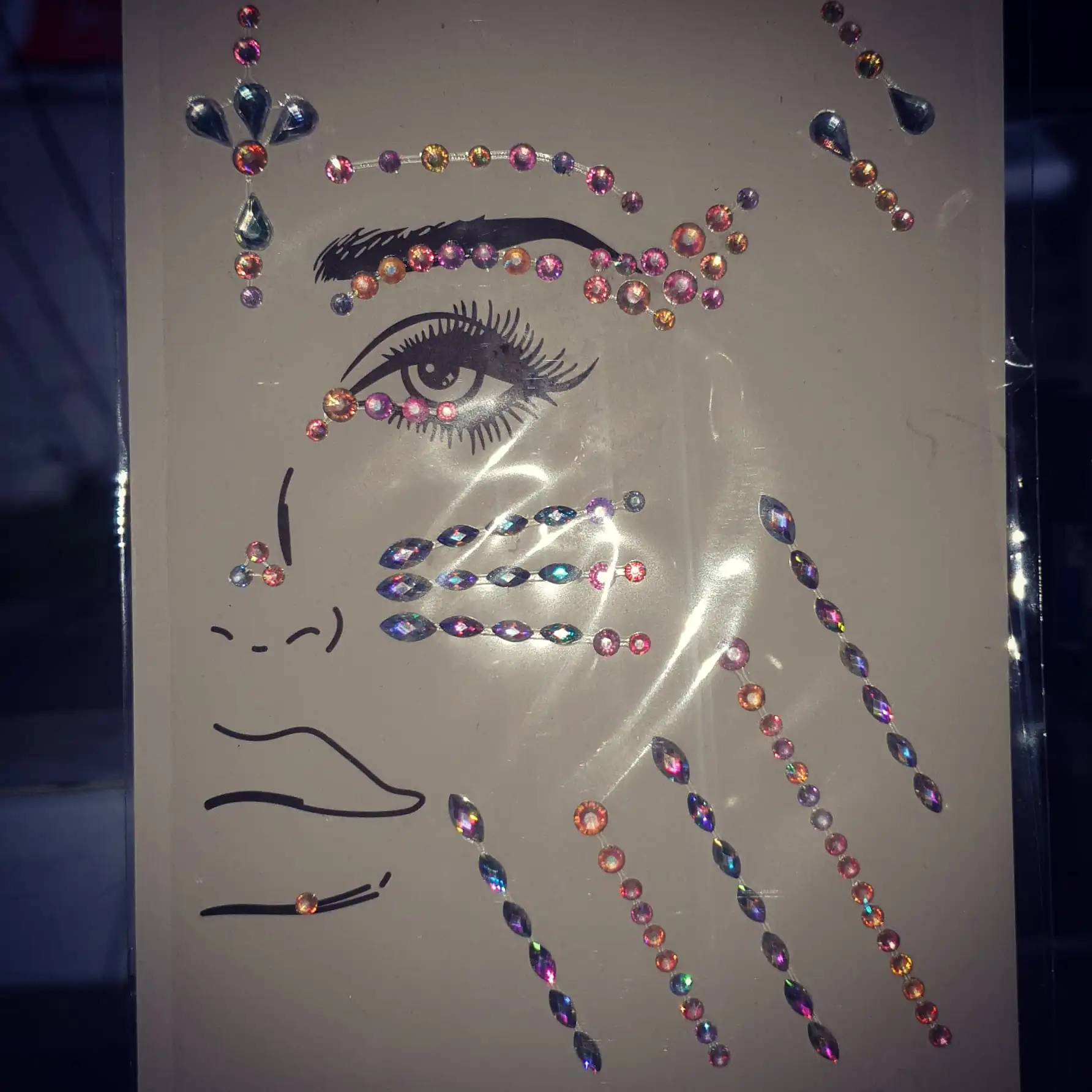 Stikers para rostro 3