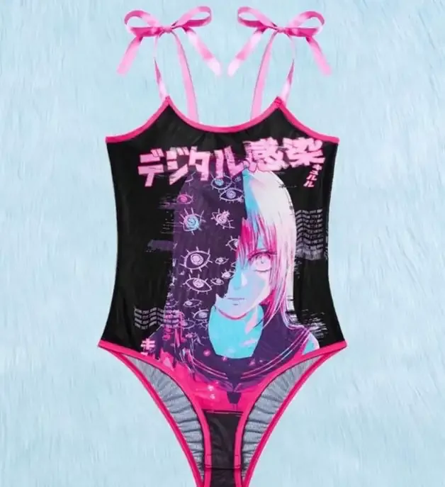 Hermoso Body Angelfish Anime - Romwe 4