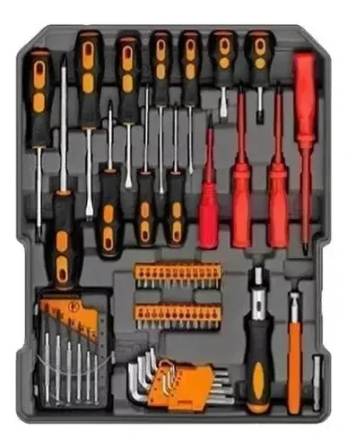 Maletín Portátil Lusqtoff Herramientas Lqcm245-9 Kit 245 Piezas 2