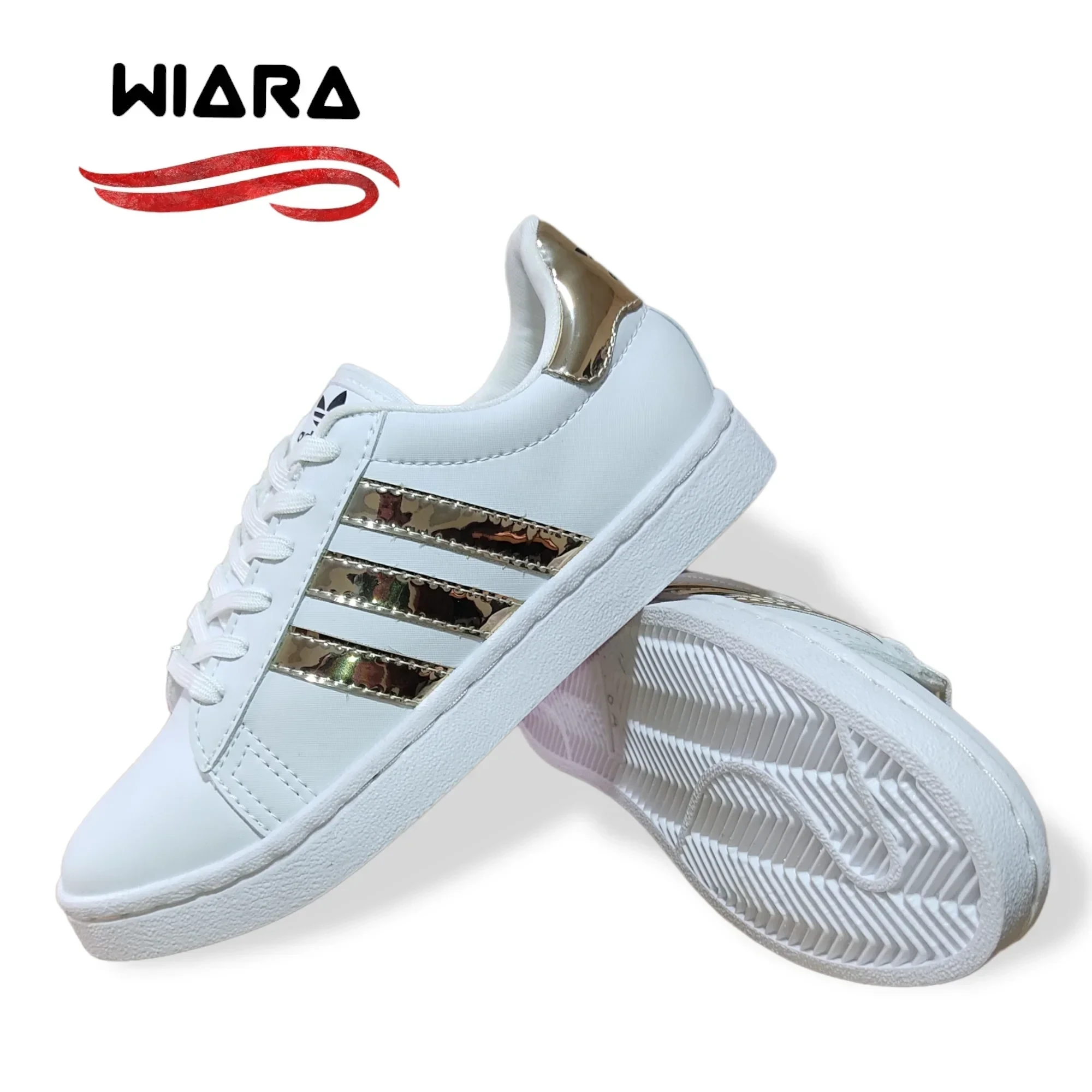 Adidas Blanco/Dorado Mujer 4
