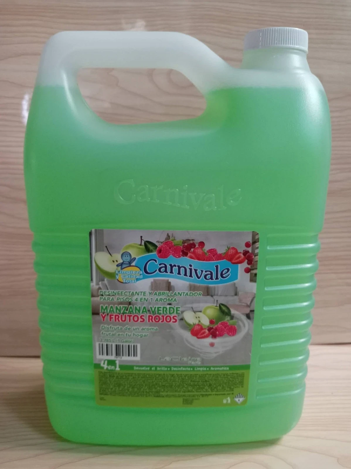 DESINFECTANTE MANZANA VERDE Y FRUTOS ROJOS CARNIVALE 1 GALON