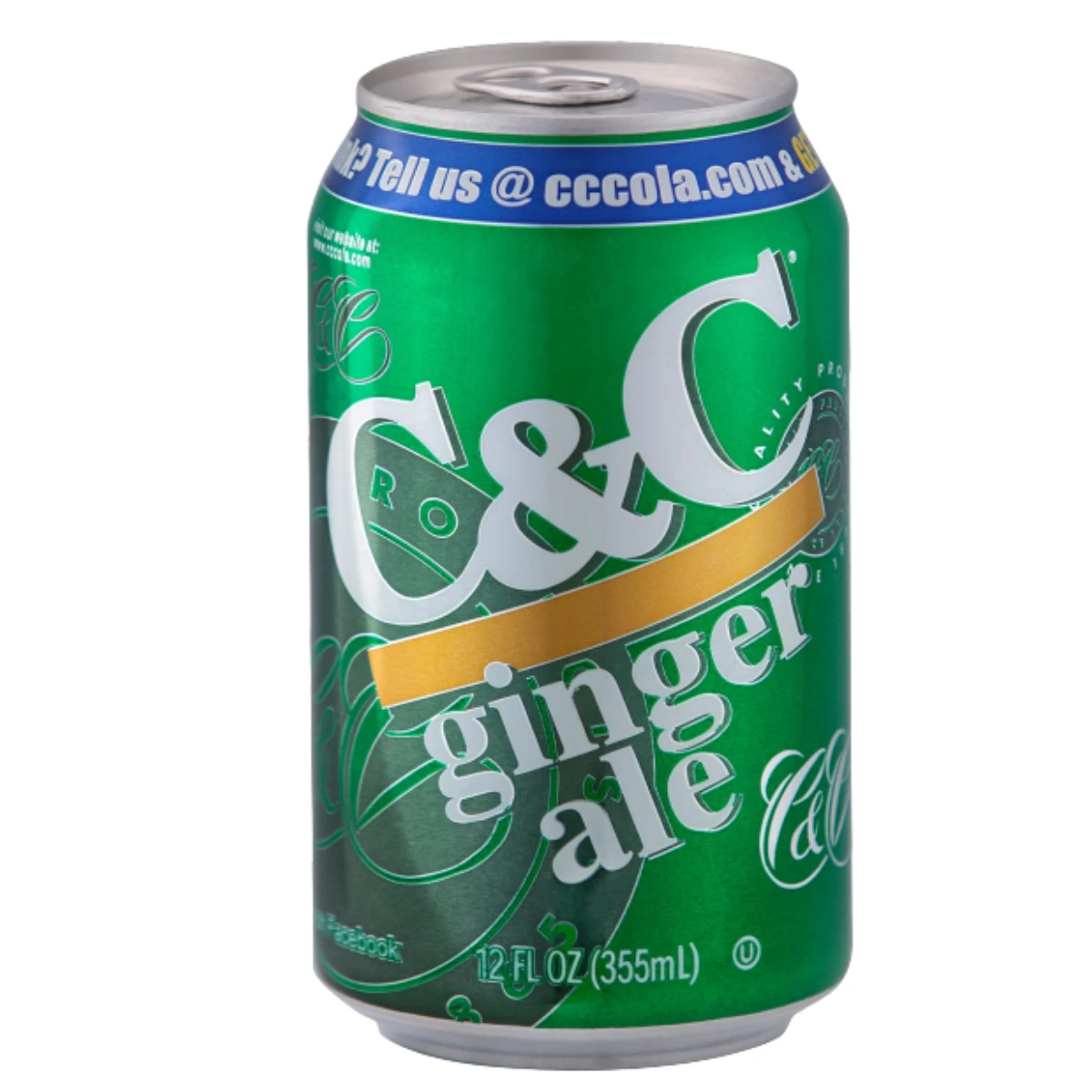 C&C GINGER ALE 355 ML
