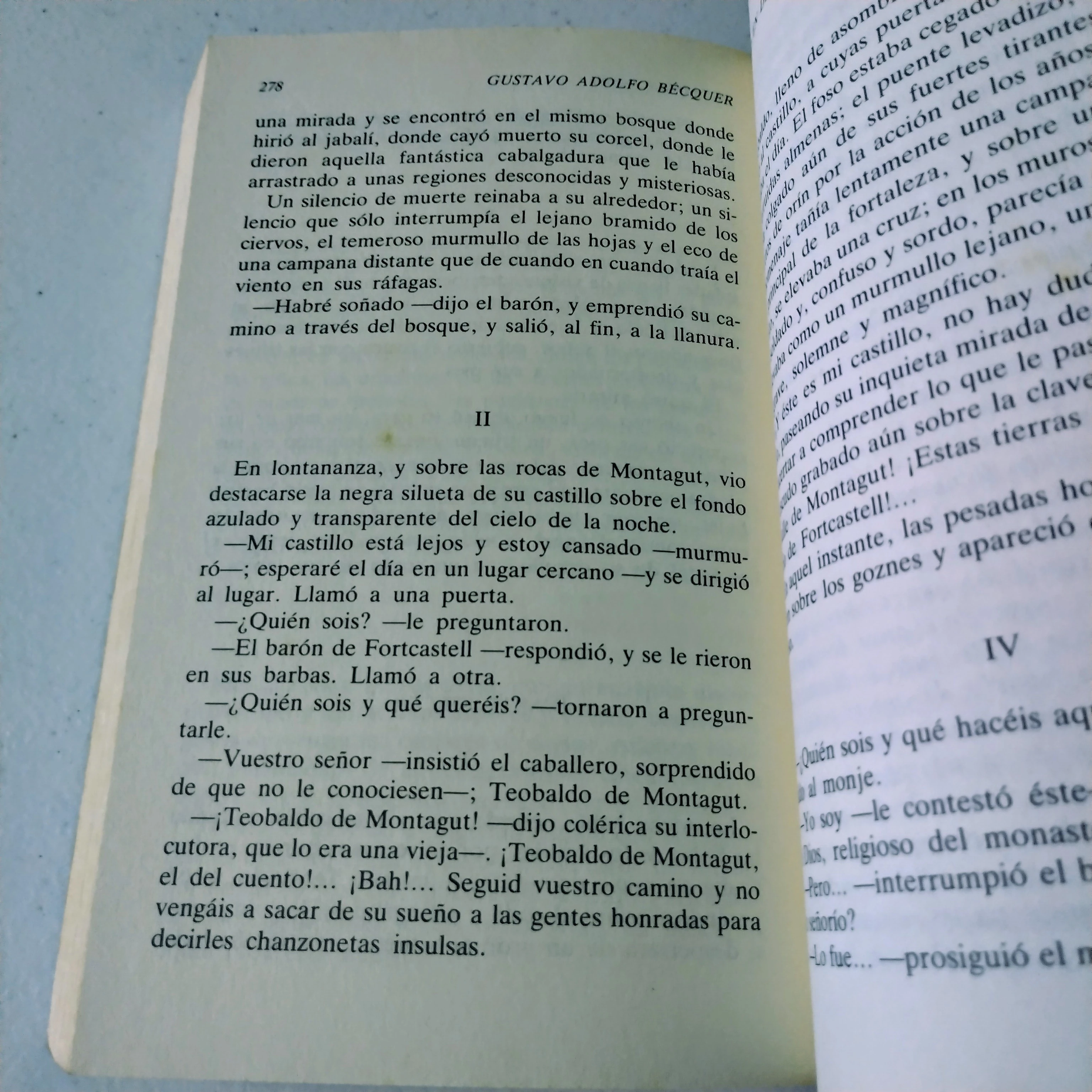 Rimas y leyendas, Gustavo Adolfo Bécquer, usado 3