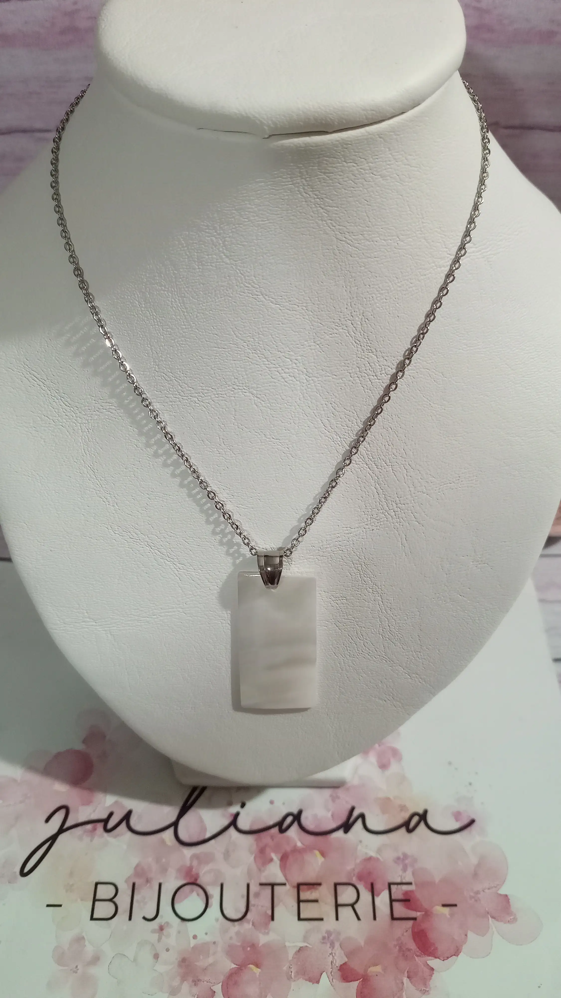 Conjunto con dije tornasolado!!!!!!! 2