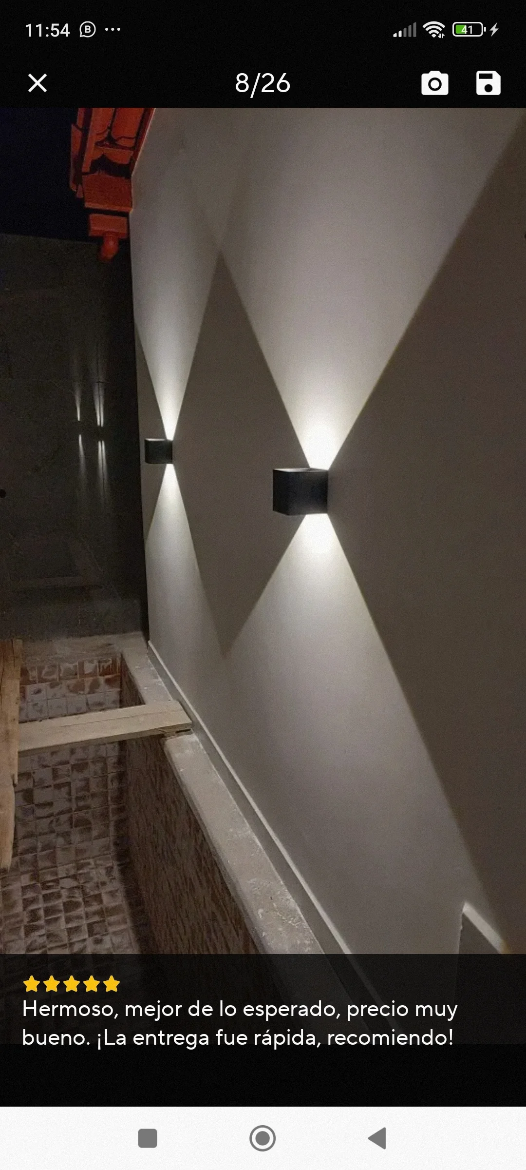 Aplique LED Tipo Cubo 6w y 10w 4