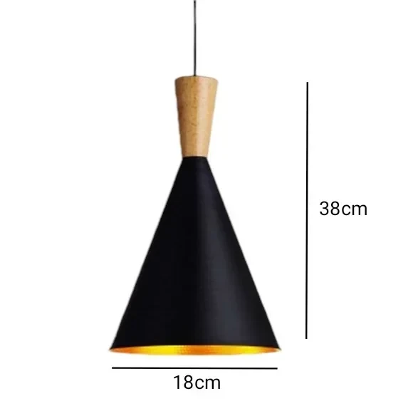 LAMPARA COLGANTE ODO 1L E27 5